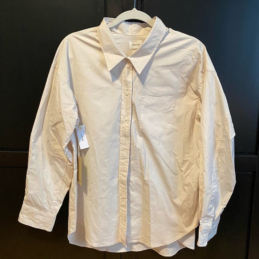 Aritzia Wilfred Free Button Down
